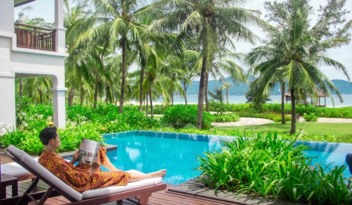 Hồ bơi riêng từng biệt thự
