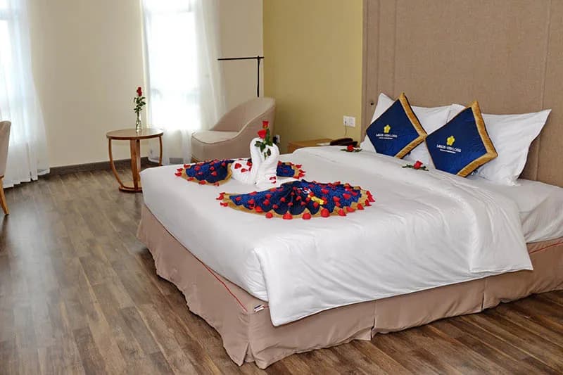 Phòng Deluxe Twin – Hướng sông