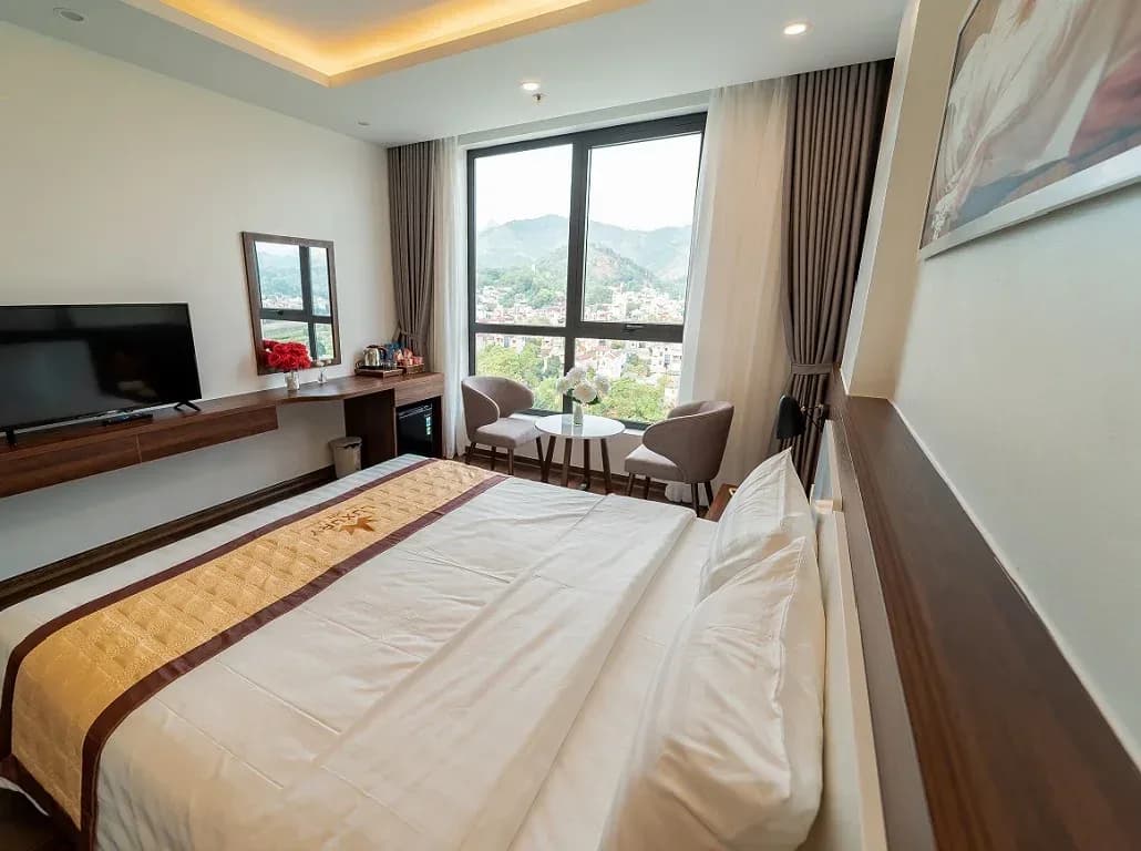 Tầm nhìn toàn cảnh phố núi