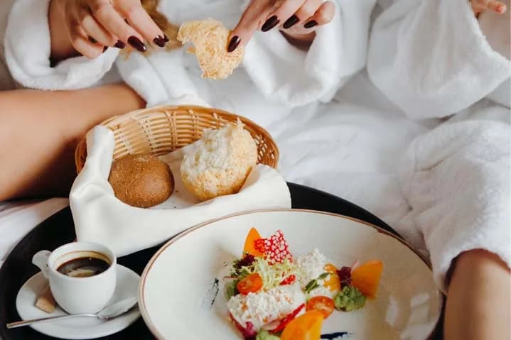 Bữa sáng buffet phong phú