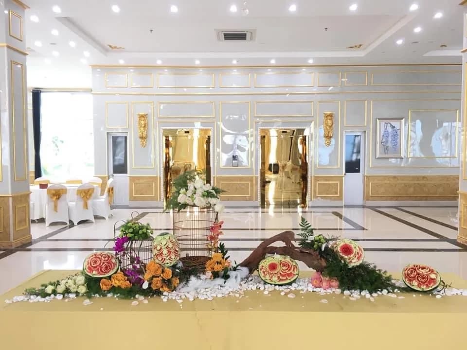 Không gian tiệc gala lộng lẫy