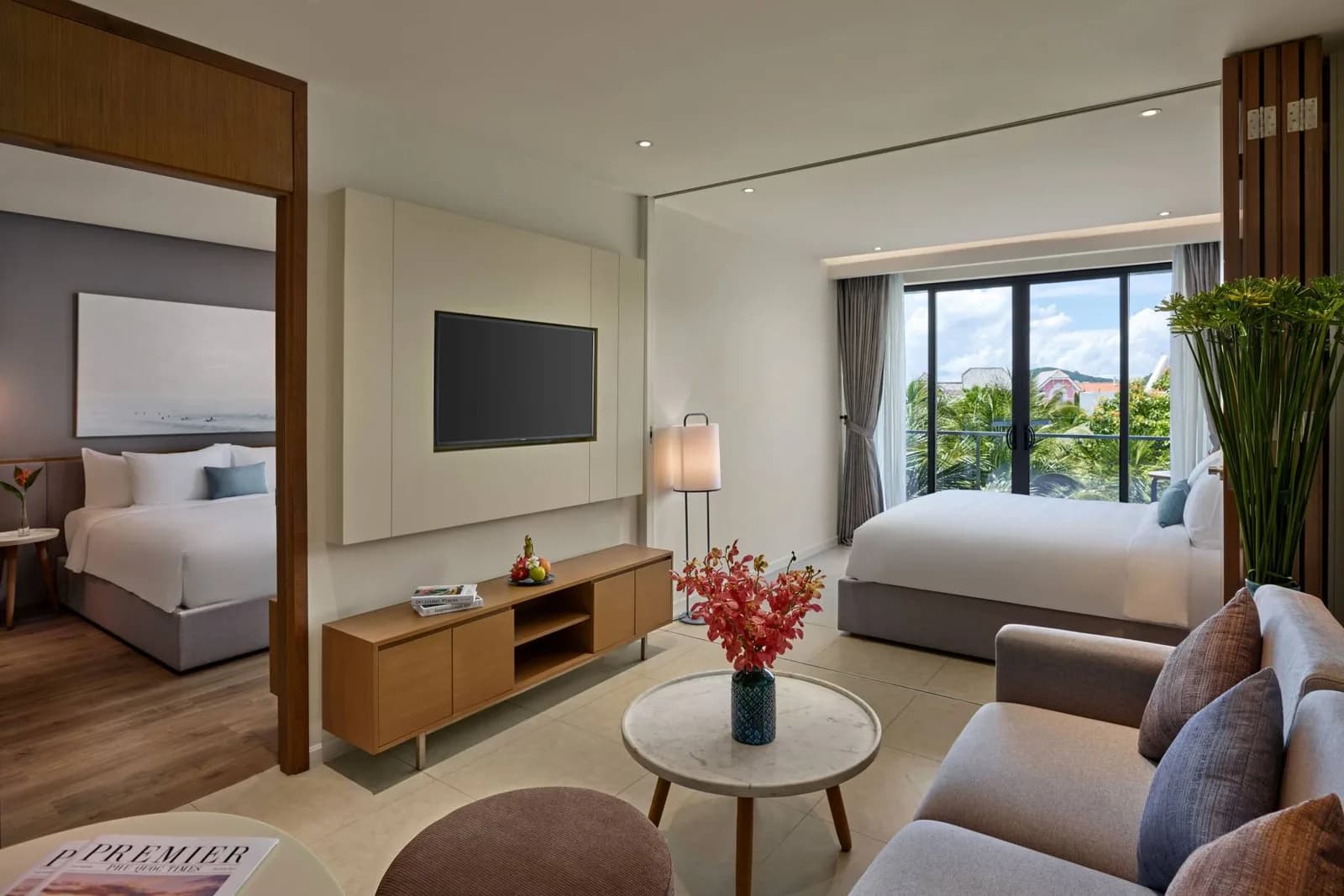 Superior Suite 2 Giường King, Ban công