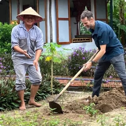 Caman Village – Vườn hữu cơ