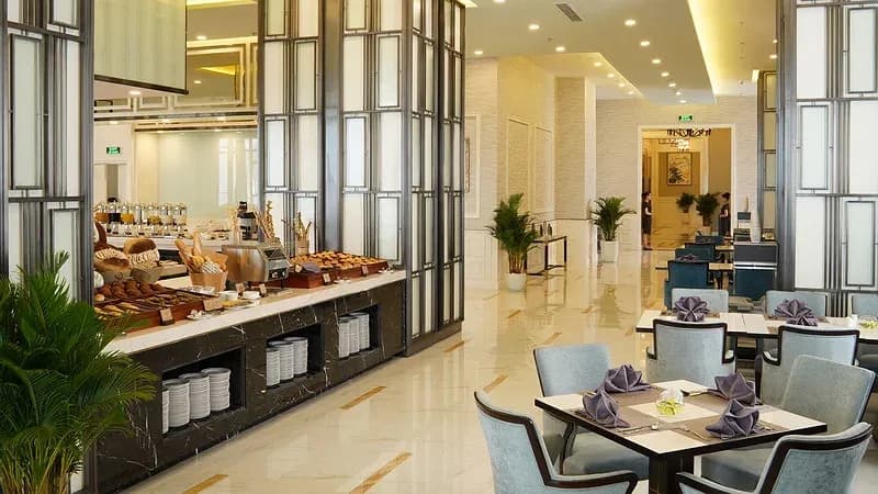 Buffet sáng phong phú