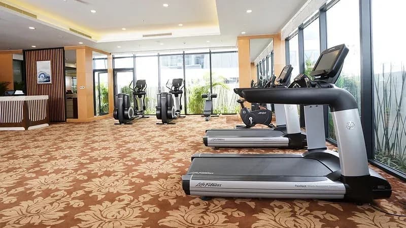 Phòng gym hiện đại