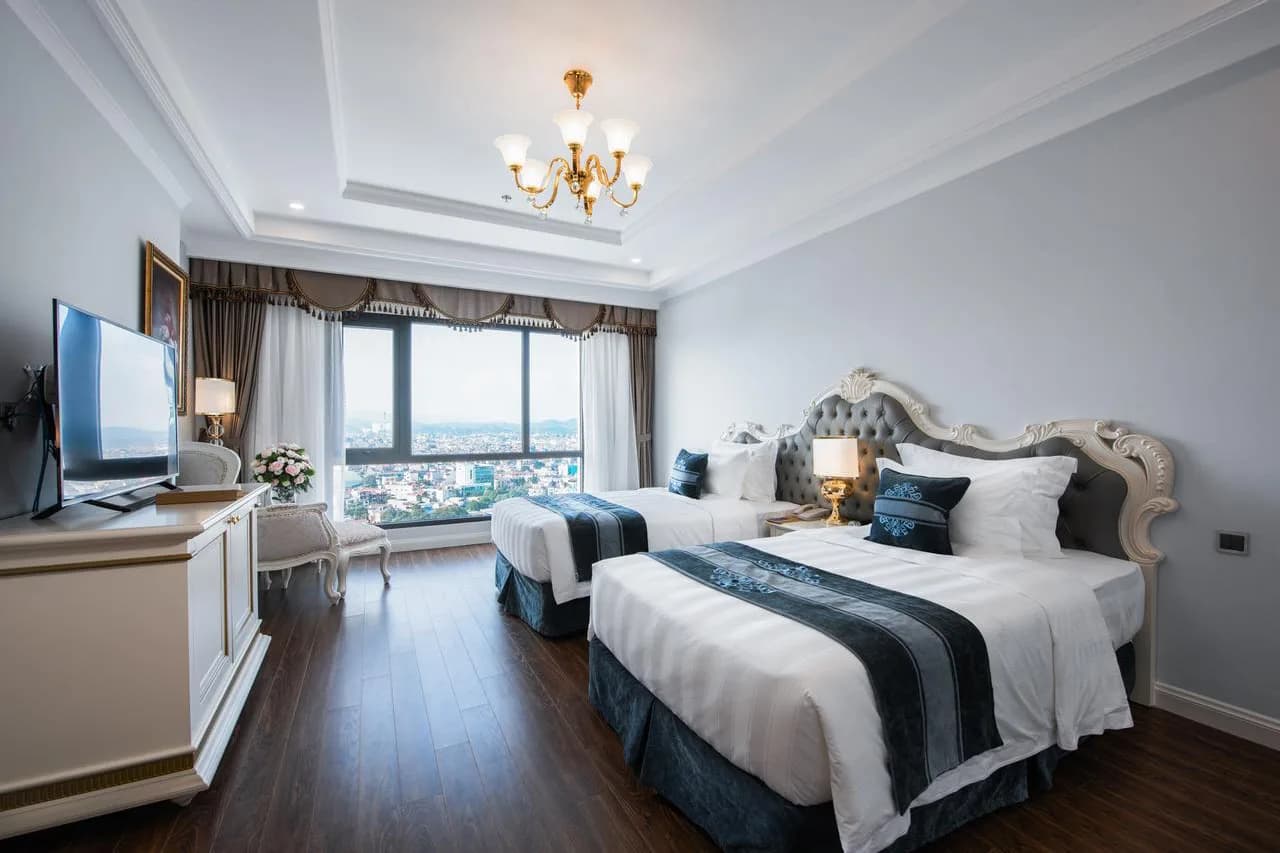 Phòng Deluxe Twin – Hill View