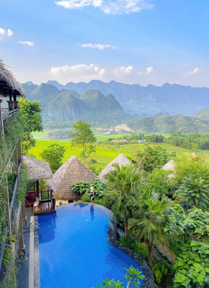 View triệu đô thung lũng Pù Luông