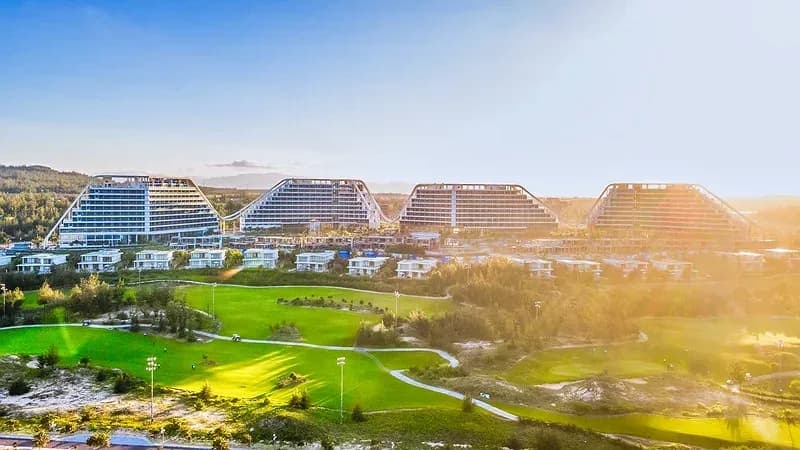 Sân golf links 36 hố ven biển