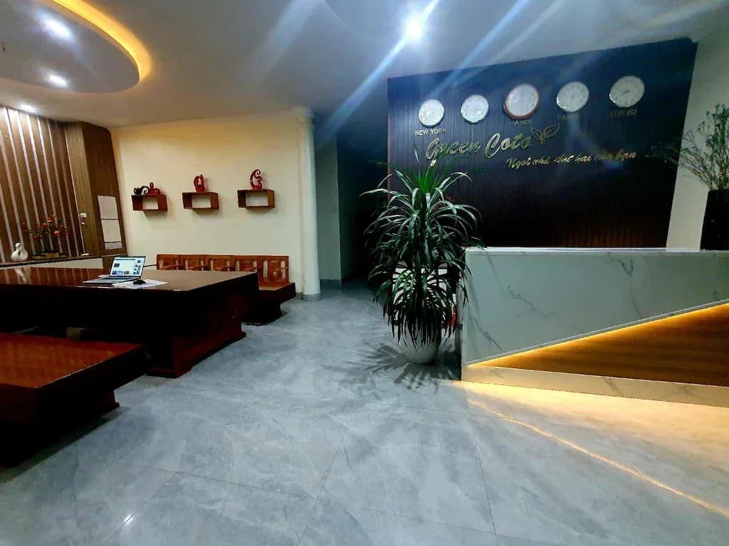 Sảnh chờ thoáng đãng