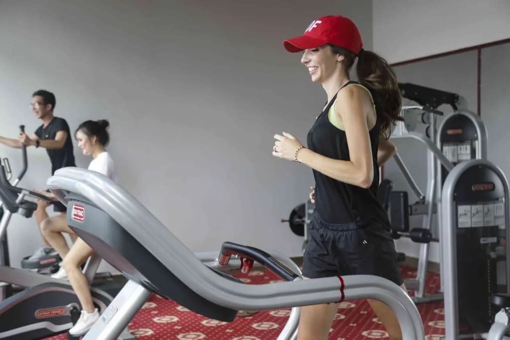 Phòng gym hiện đại