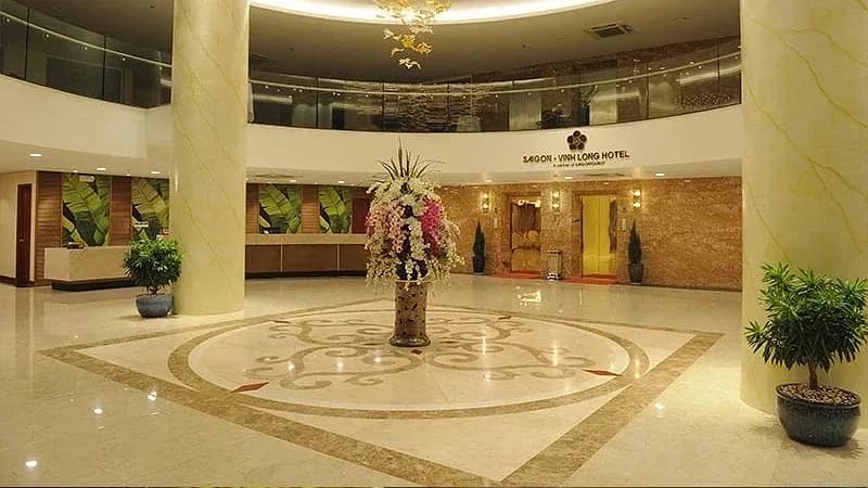 Sảnh đón tiếp sang trọng