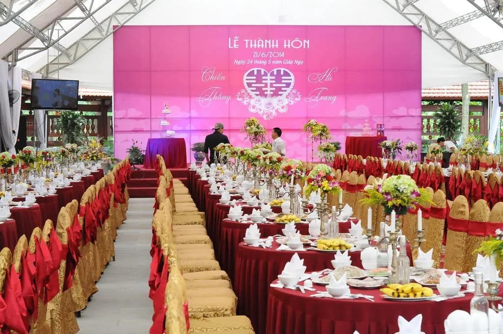 Không gian tiệc cưới & sự kiện
