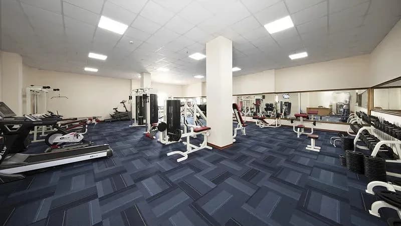 Phòng gym & tường leo núi