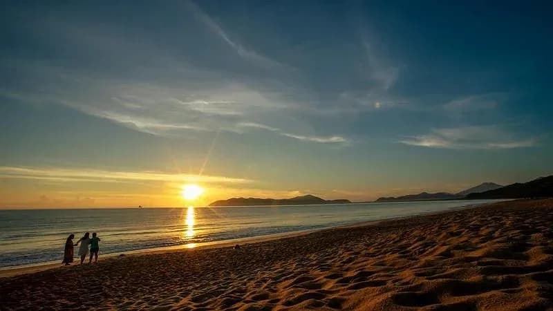 Bãi biển riêng dài 3km