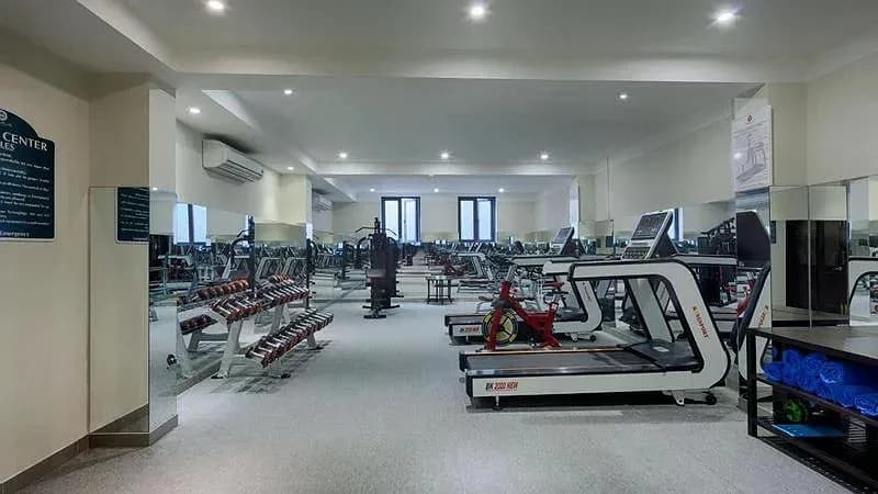 Phòng gym hiện đại
