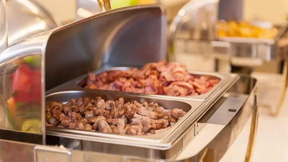 Ẩm thực buffet đa dạng