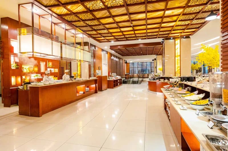 Buffet Á - Âu nhà hàng Thiên Cung