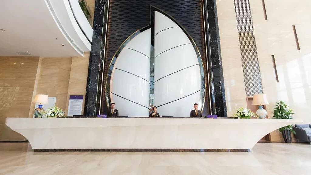 Sảnh đón khách sang trọng