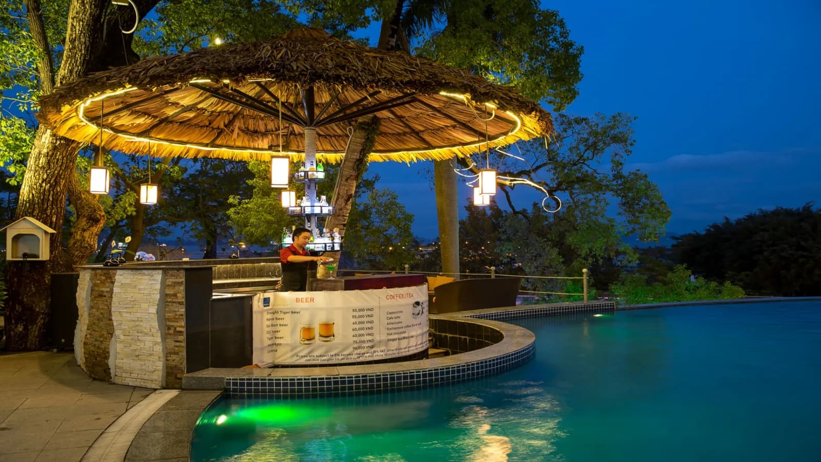 Bể bơi ngoài trời & Pool Bar