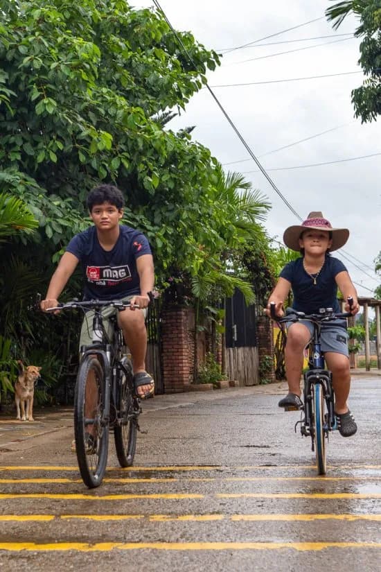 Đạp xe khám phá Bồng Lai