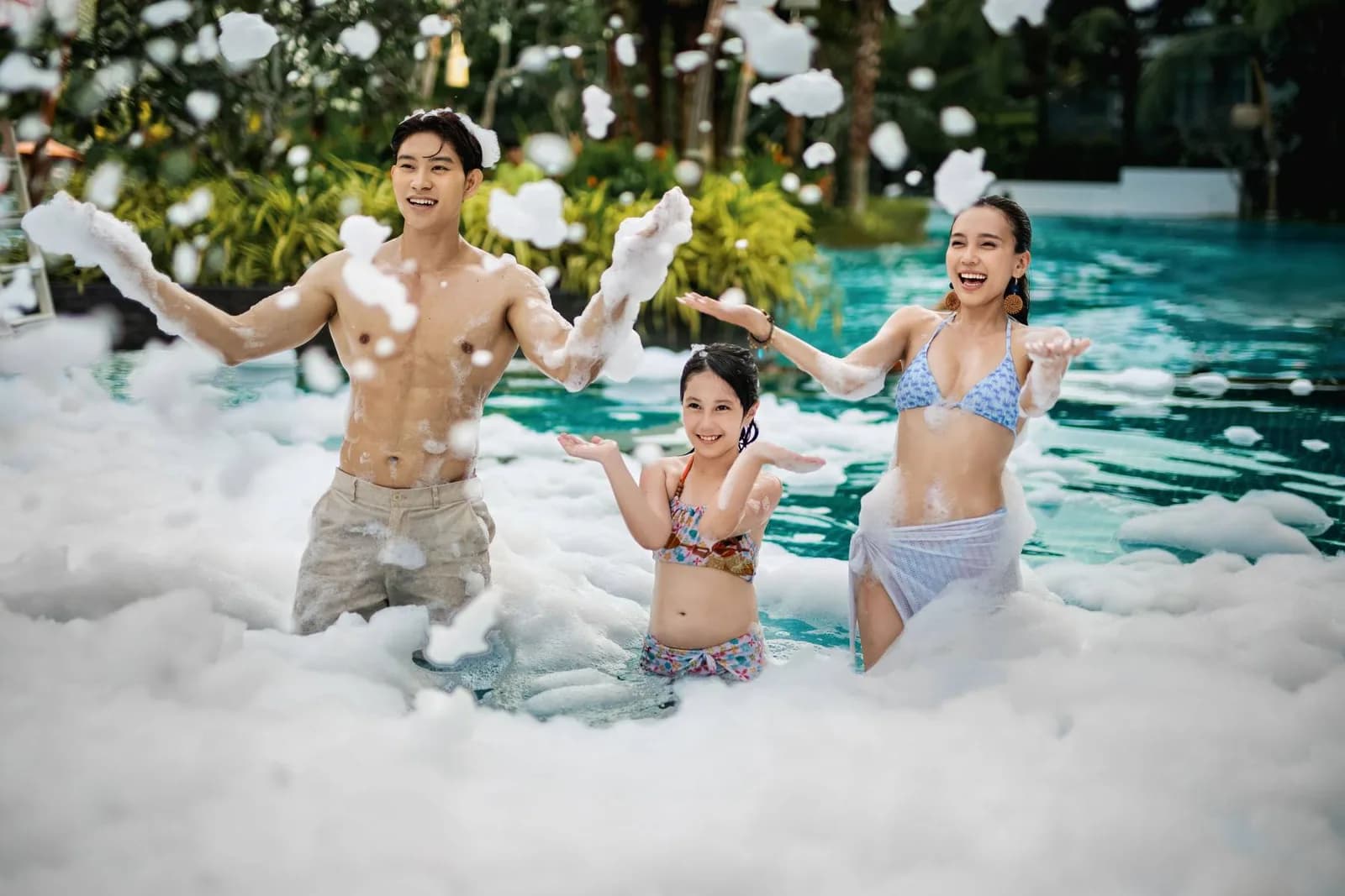 Foam Pool Party sôi động
