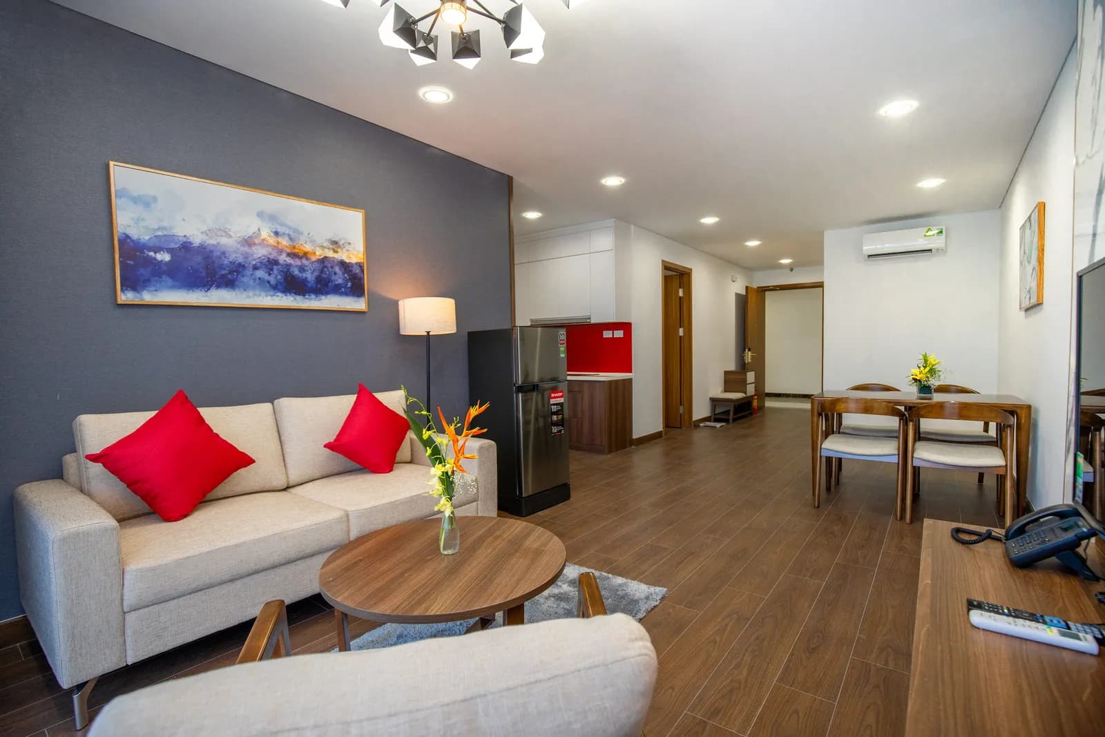Suite căn hộ rộng rãi có bếp riêng
