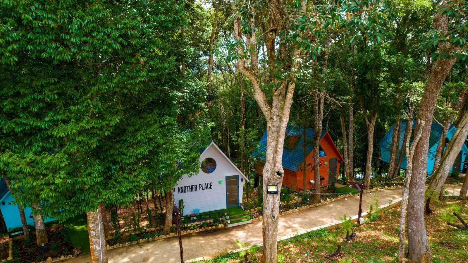 Cụm nhà gỗ A-Frame