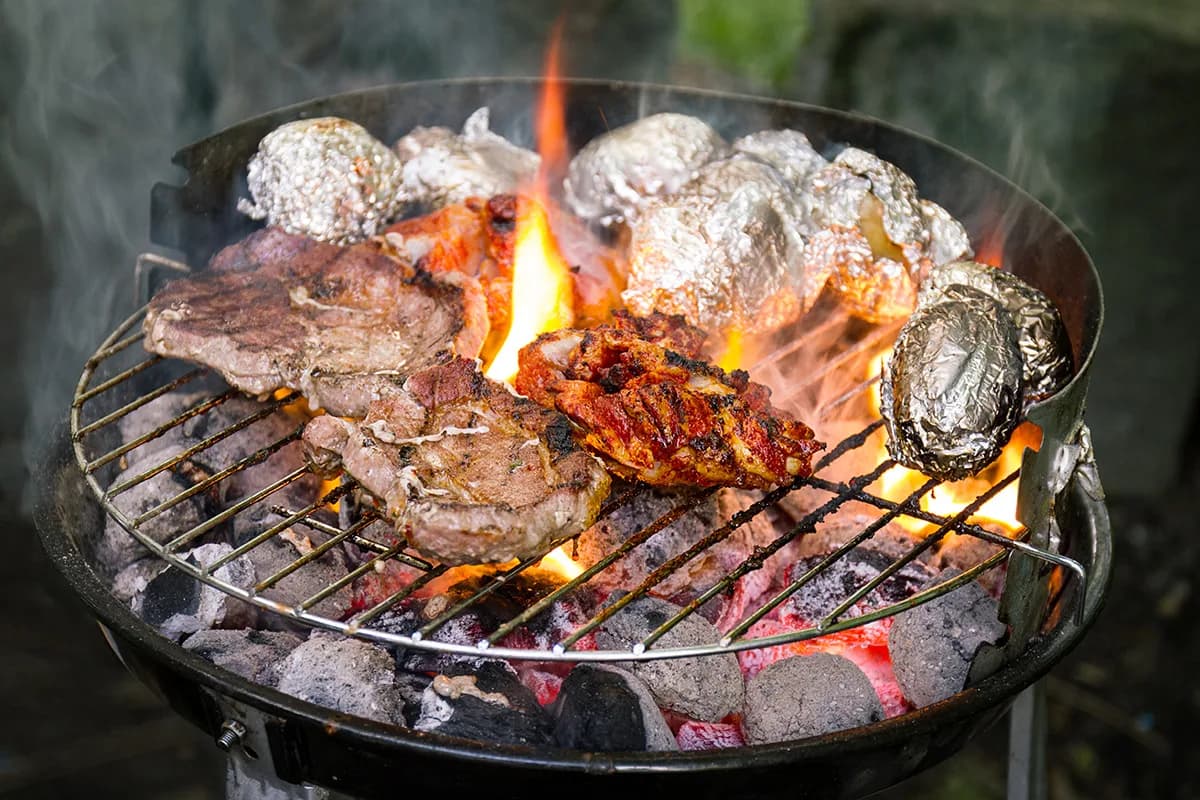 Vườn BBQ ngoài trời