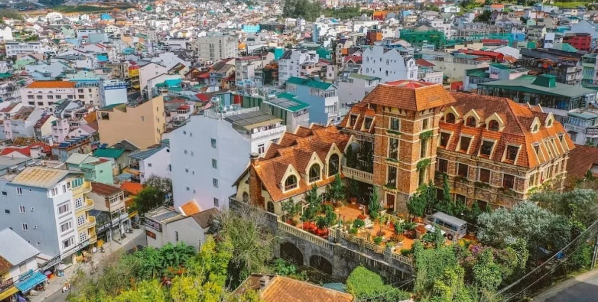 Ngay trung tâm Đà Lạt