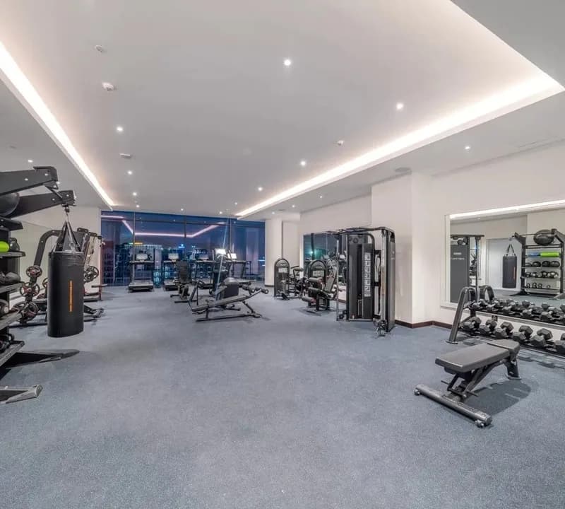 Phòng gym hiện đại
