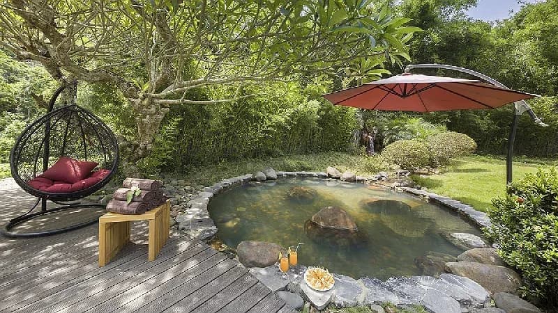 Khu tắm Onsen kiểu Nhật