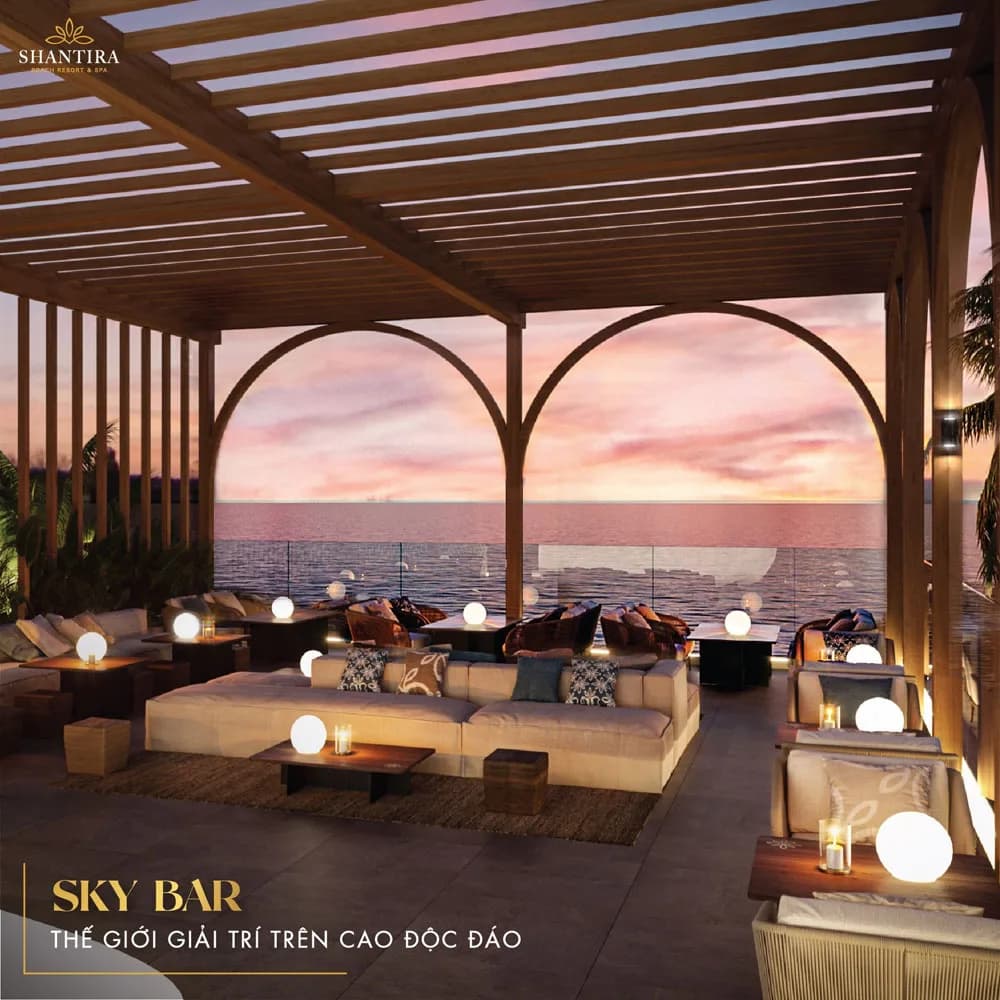 Sky Bar & ẩm thực bên biển