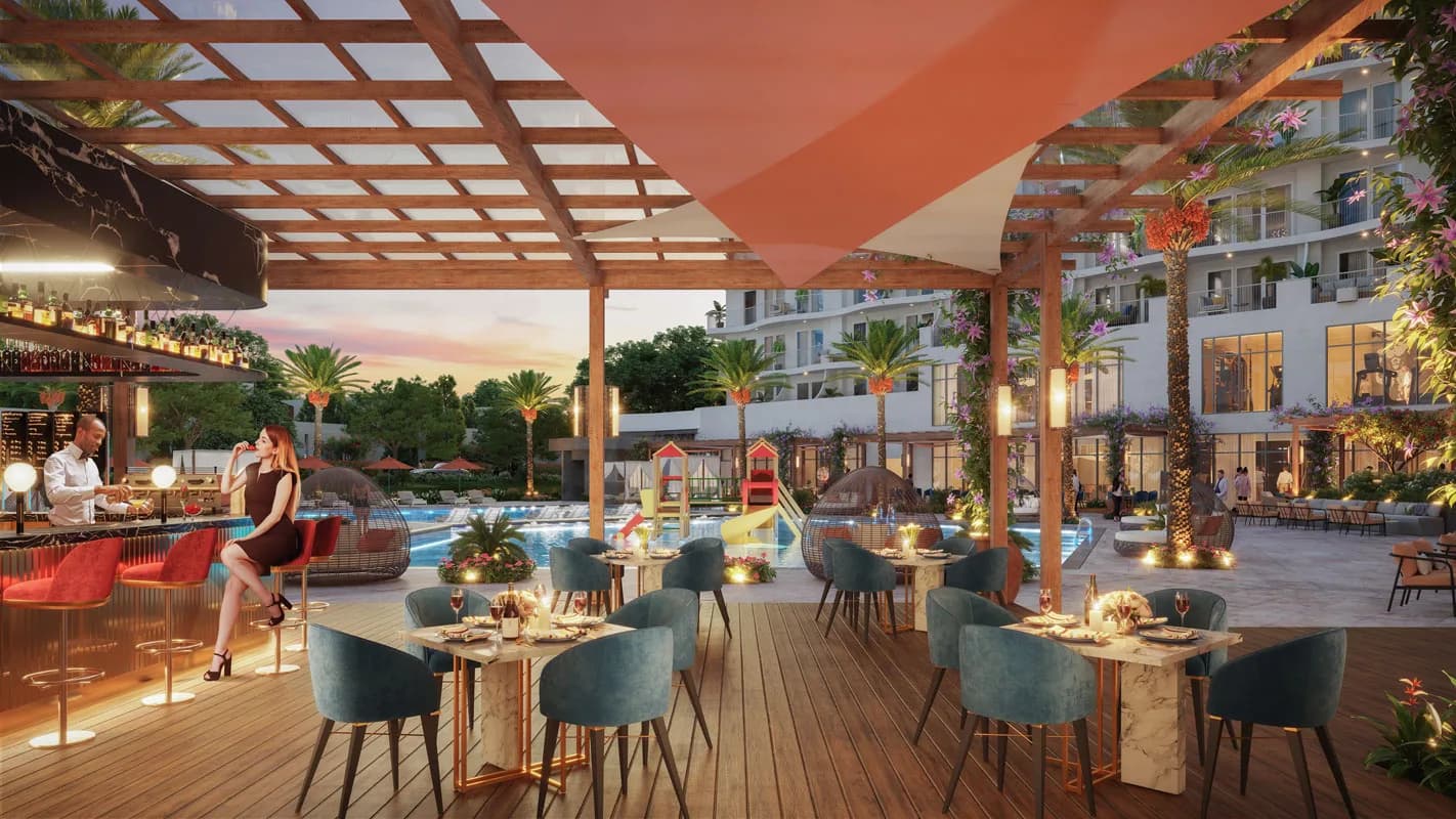 Pool Bar bên hồ