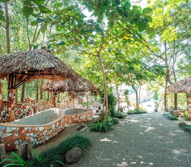 Khu bồn tắm khoáng riêng