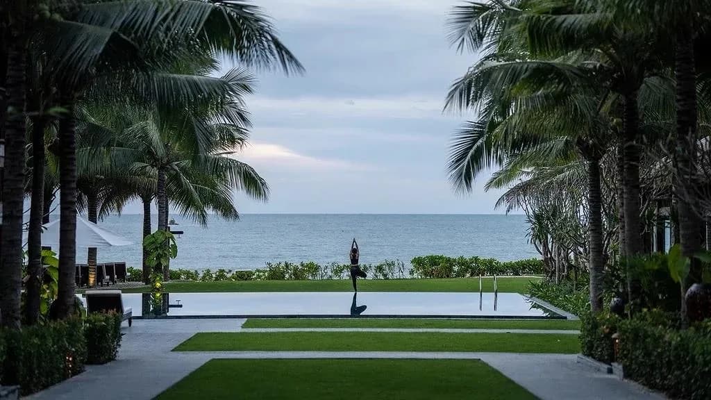 Yoga & thư giãn bên biển