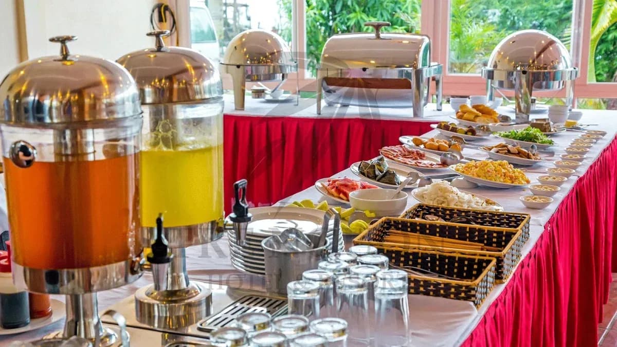 Buffet sáng đa dạng