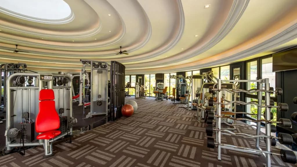 Phòng gym hiện đại