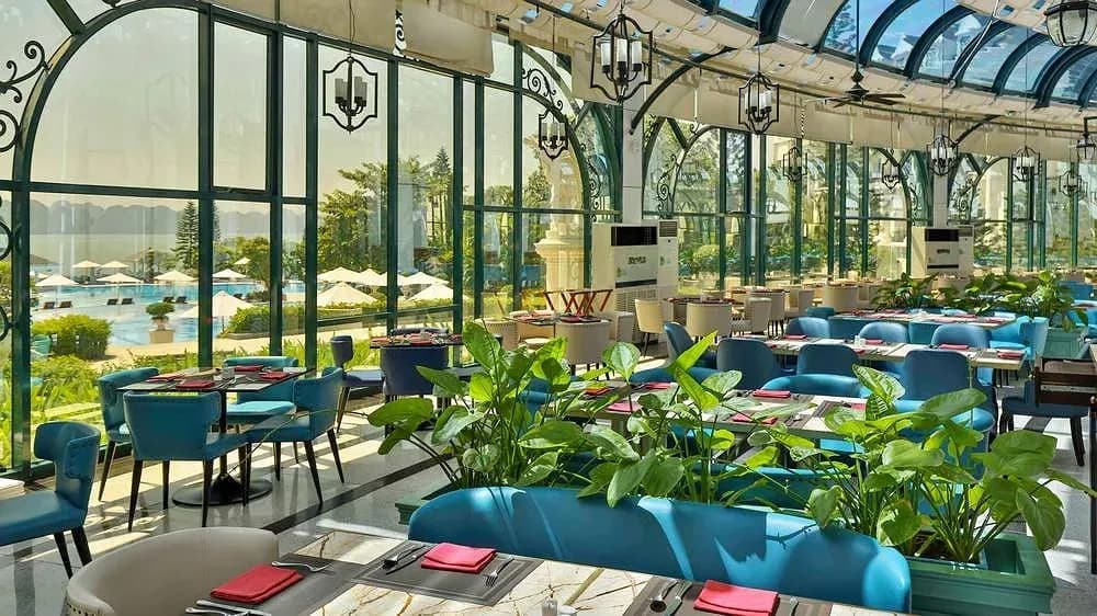 Nhà hàng mái kính conservatory